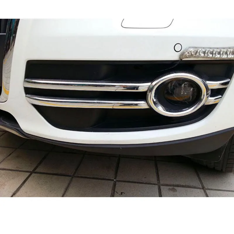 Подходит для AUDI Q5 2009 2012 хромированная крышка переднего противотумансветильник