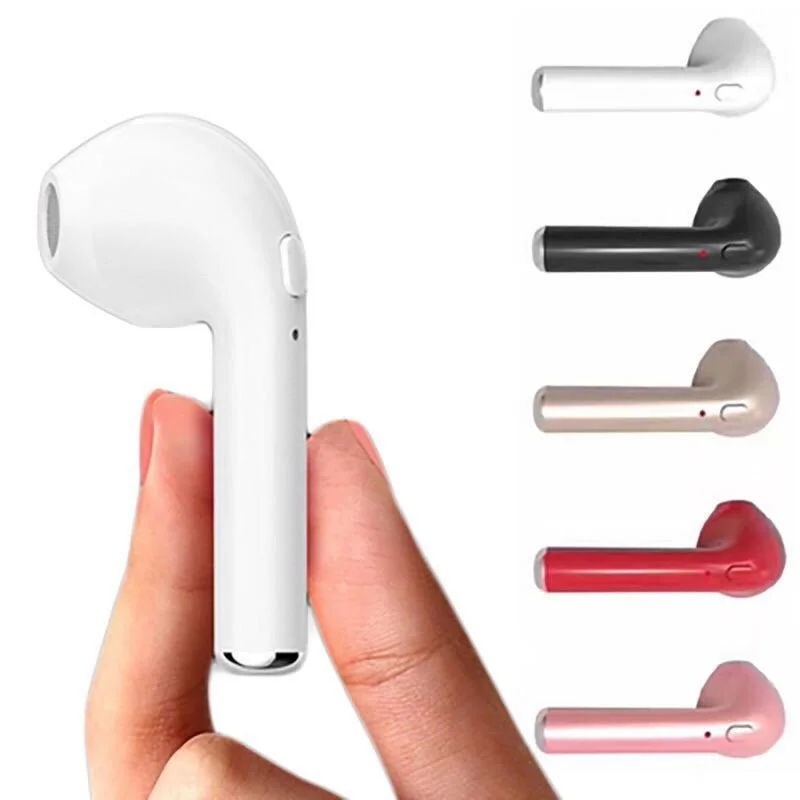 

Bluetooth Car Kit I7 In-ear Car Wireless Bluetooth Aux Earphone Single Earbuds Headset With Mic For Iphone Mobile Phone Earpud