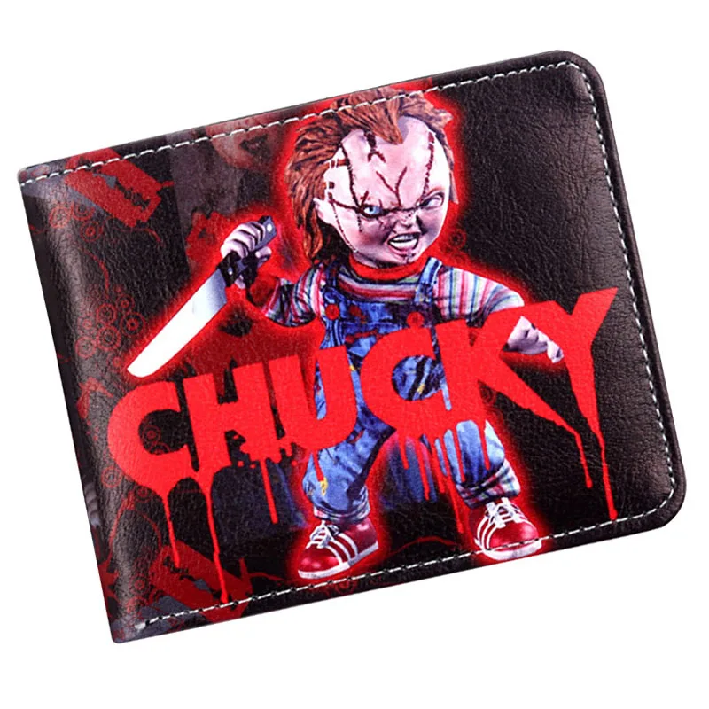 

Horror Movie Chucky Wallet Credit Card Case Holder Bifold Purse