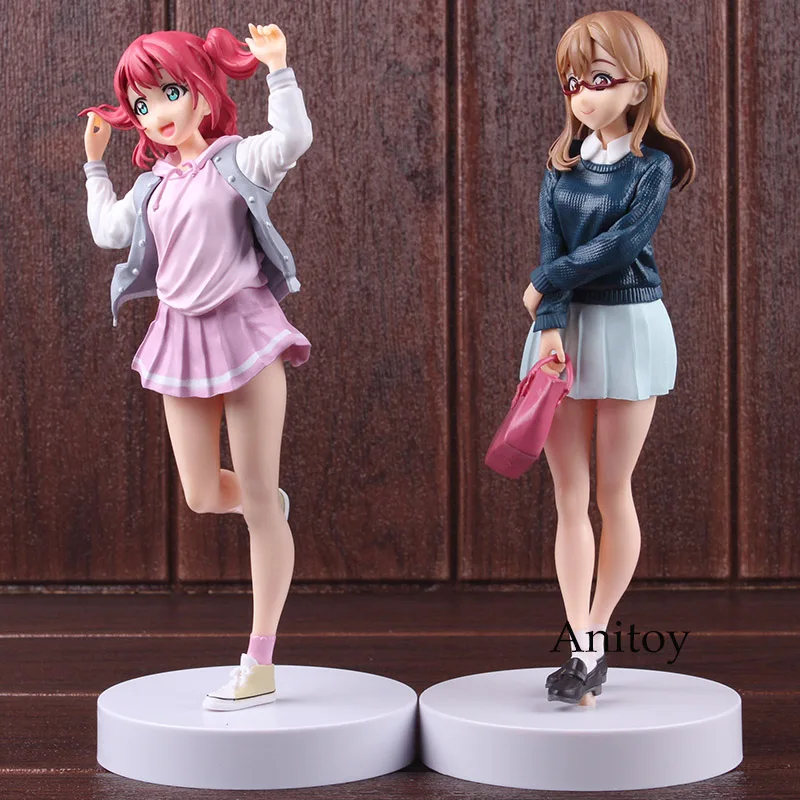 Фигурка школьного идола Love Live Sunshine Project Kunikida Hanamaru / Ruby Kurosawa EXQ Коллекционная модель