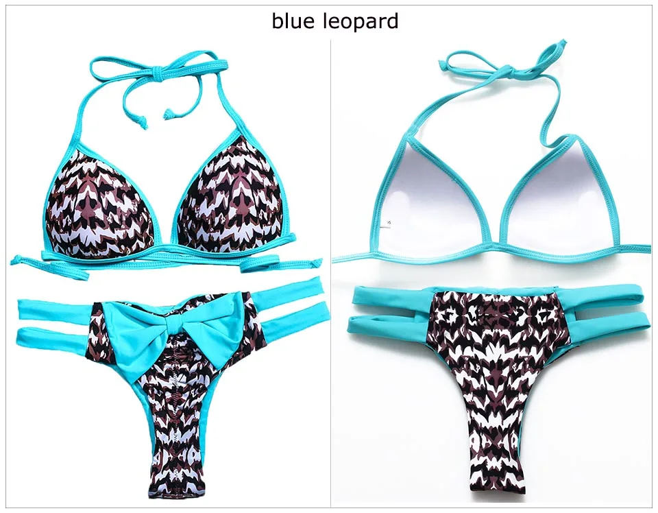 893 blue bikini