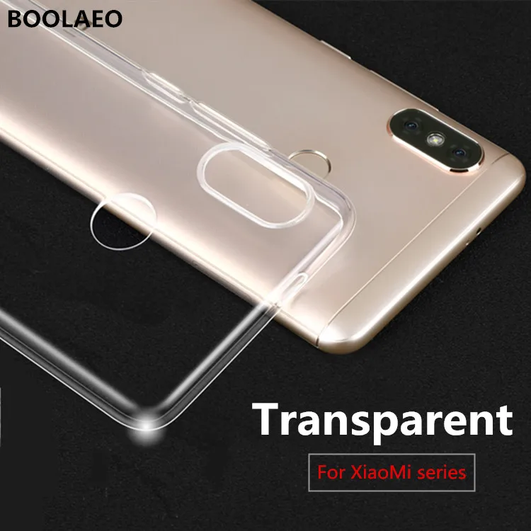 

TPU soft Case for Xiaomi Redmi Note 4X 5 4 5a 6 6a Pro Prime S2 4a Pocophone F1 mi6 Mi Mix 2s 2 5x A1 A2 8 lite SE 6X case Cover