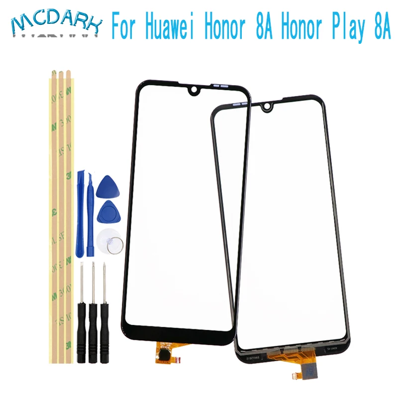 6.09inch For Huawei Honor 8A Play JAT-AL00 JAT-L29 Touch Screen Digitizer Panel Glass Touchscreen with Tools Set | Мобильные