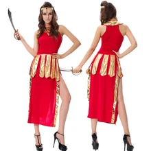 Halloween spartacus adams soldado servir caribbean pirate dress mujer superman cosplay nightclub mostrar ropa