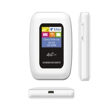 4G LTE FDD TDD CAT4 150Mbps High Download Speed 2100mAh Long Working Time Pocket Net Portable 4G Mini WiFi Router With Sim Card
