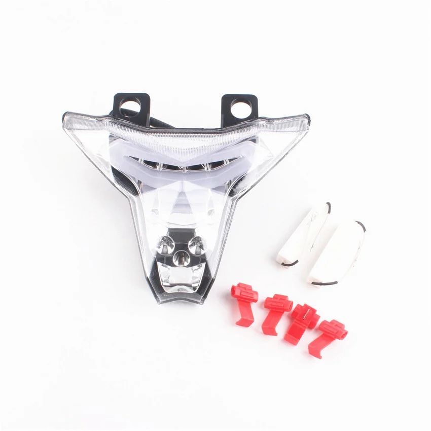 

Clear Integrated LED Turn Signals Tail Light Motorcycle For Kawasaki Z1000 2014 2015