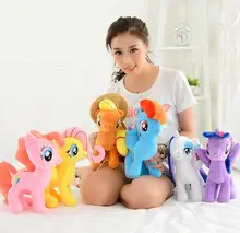 40CM High Unicorn pet horse Princess plush pillow Twilight Sparkle Applejack Rarity Fluttershy Pinkie Pie for kids gift 40CM High Unicorn pet horse Princess plush pillow Twilight Sparkle Applejack Rarity Fluttershy Pinkie Pie for kids gift