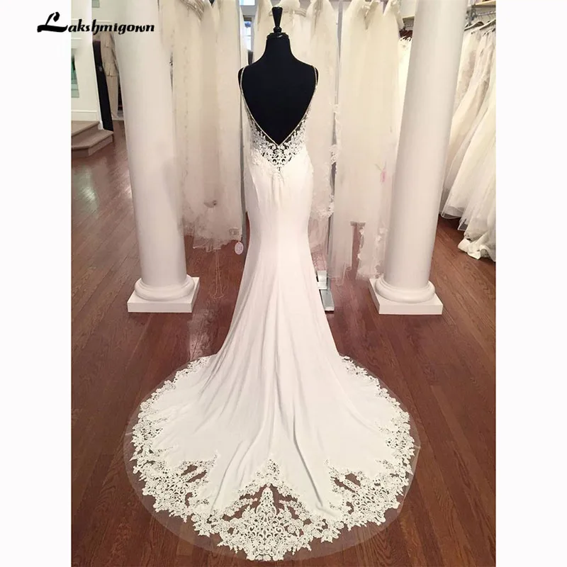 Романтичное белое пляжное свадебное платье длиной до пола, свадебные платья на бретелях, Тюлевое платье на молнии сзади с хвостом 30 см, Vestido De Noiva