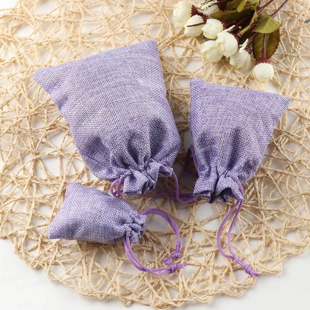 10 шт./упак. красочные 3 размера сумка на шнурке с рождественским узором вечерние