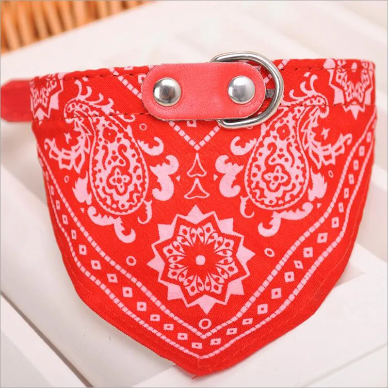 2016 Hot Sale Adjustable Pet Dog Cat Puppies Hot Collars Scarf Neckerchief Handsome Triangular binder 5 colors SMLXL sizes (6)