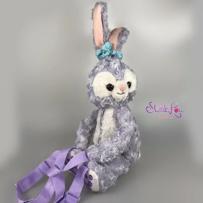 

IVYYE 40CM Stellalou Rabbit Backpack Plush Bags Cartoon Stuffed Fluffy School Backpacks Unisex For Children New