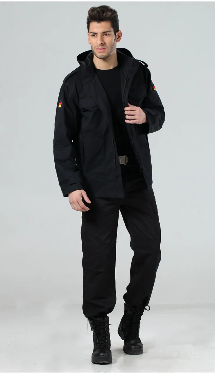 Army fans outdoor German Jackets Hooded windbreaker 80047