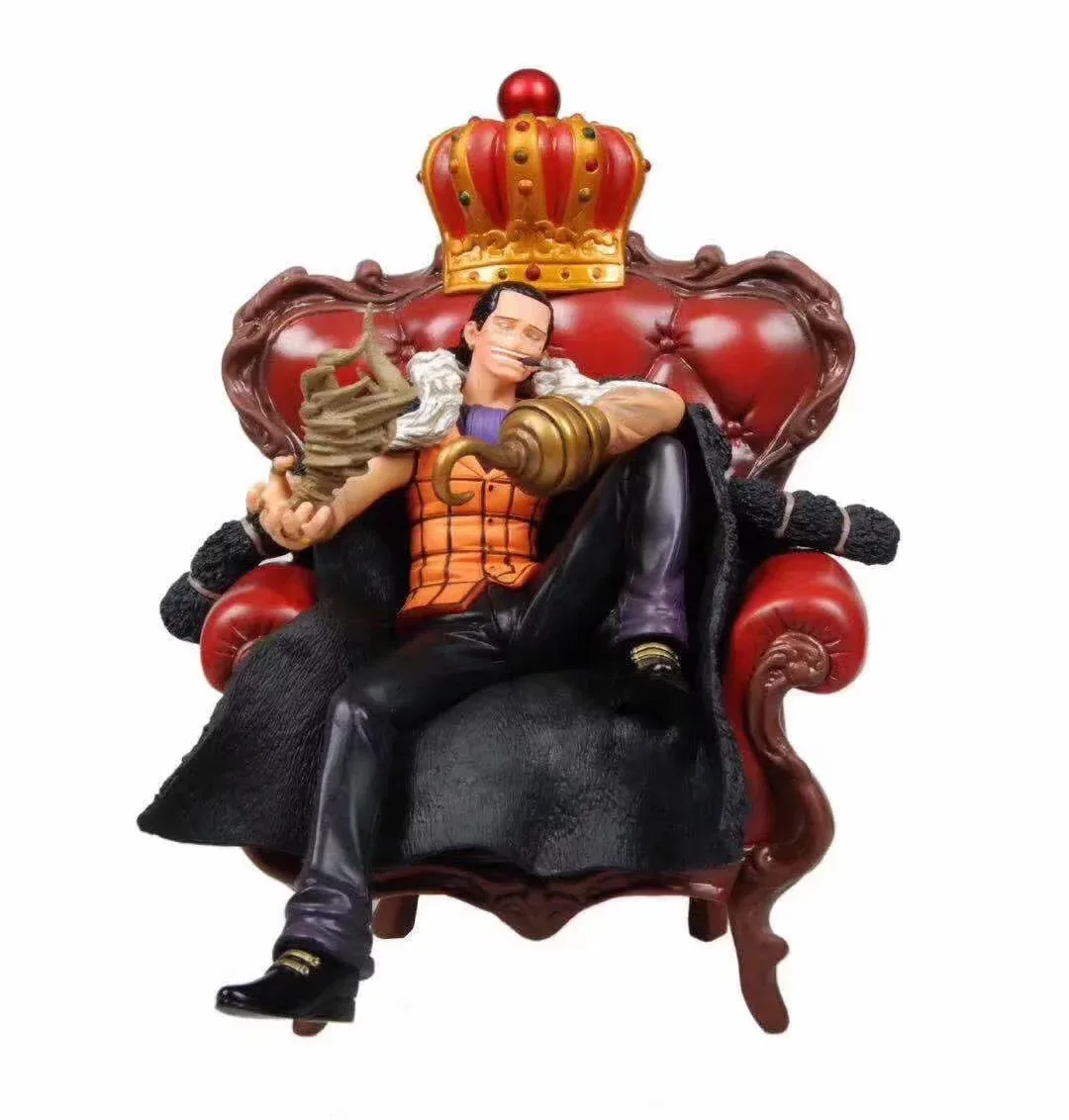 

One Piece Seven Warlords Of The Sea POP Sofa Ver. Sir Crocodile Action PVC Figure Toy Brinquedos