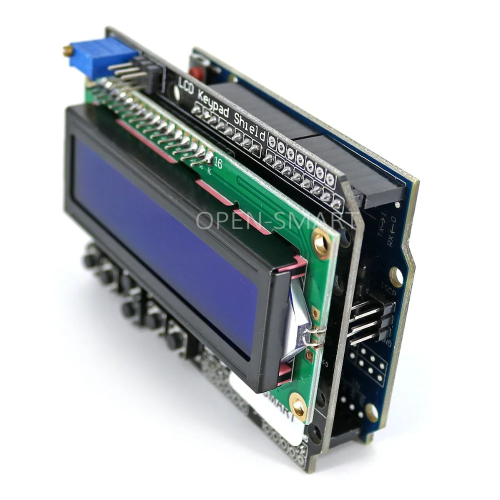 Плата расширения ЖК дисплея для Arduino дисплей 1602 с клавиатурой 1602|board for arduino|board