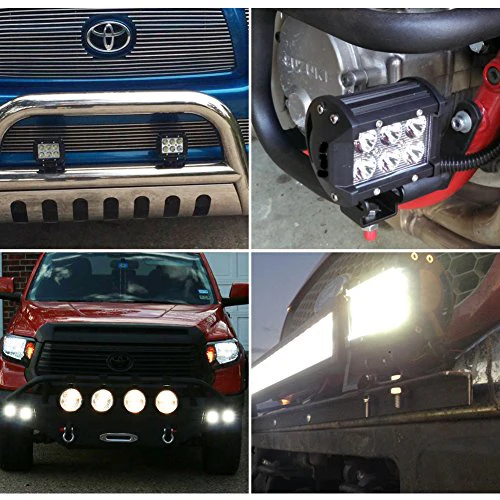 Nilight-2-X-18W-1260-lm-Cree-LED-Spot-Driving-Fog-Light-LED-Work-Light-Bar-Mounting-Bracket-for-SUV-Boat-4-x-4-Jeep-Lamp-0-4