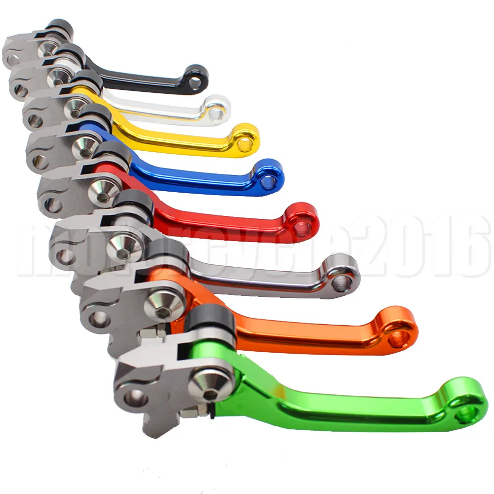 

FXCNC Pivot Motocross Dirt Bike Brake Clutch Levers For SUZUKI DR250R 1997-2000 1998 1999 Pit Clutch Brake Lever