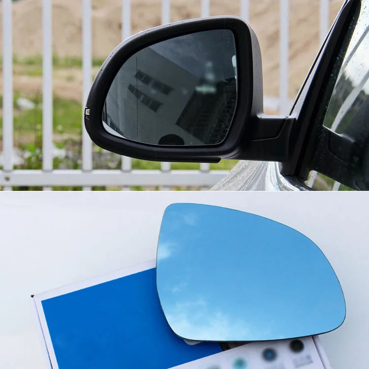 

For BMW X3/X4/X5/X6 Car Rearview Mirror Wide Angle Hyperbola Blue Mirror Arrow LED Turning Signal Lights