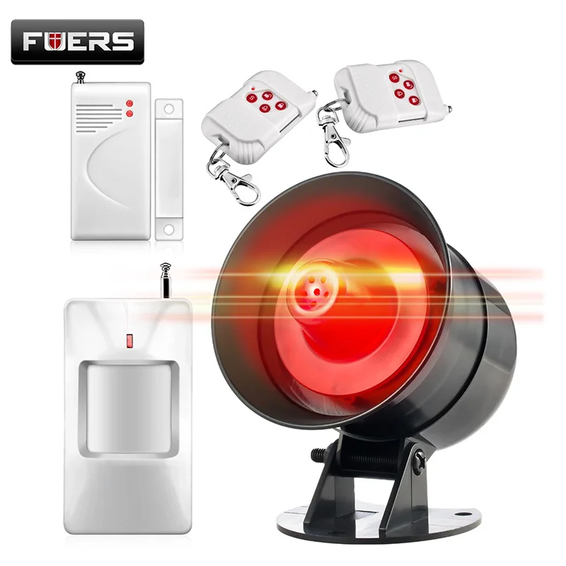bilder für Laut Neue Einfach DIY einstellung Einfach zu bedienen Wireless Home Haus Alarm Sirene System Alarmanlage für Lager Garage bilder für Laut Neue Einfach DIY einstellung Einfach zu bedienen Wireless Home Haus Alarm Sirene System Alarmanlage für Lager Garage