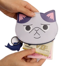 Маленький кулон в виде рыбки, портмоне «кошка», милый детский мультяшный кошелек, кавайная сумка, сумка для монет, детские кошельки, держатель, женский кошелек