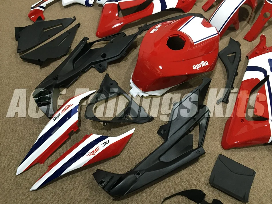 Новый комплект обтекателей под давлением из АБС пластика для Aprilia RS125 06 07 08 09 10 11 RS