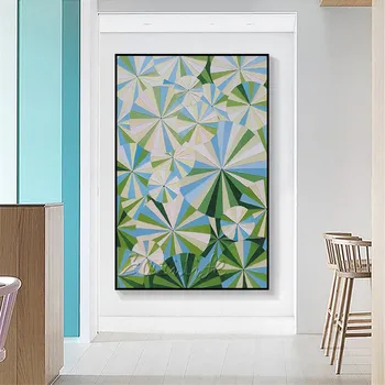 

Canvas painting caudros decoracion Nordic style acrylic painting modern abstract Wall art Pictures For Living Room 91