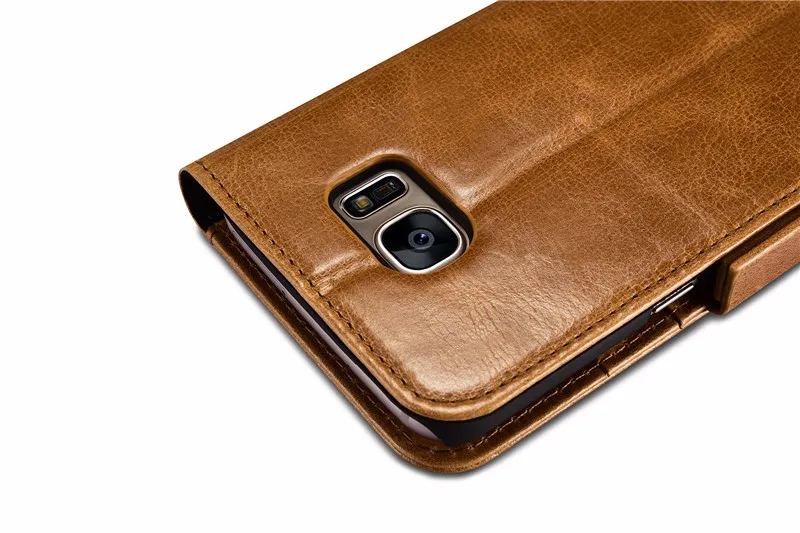 2016 Icarer brand wallet Cover For SAMSUNG Galaxy S7 Edge Detachable 2 in 1 Flip Card Slots Wallet Case + Back Cover Book Style (16)