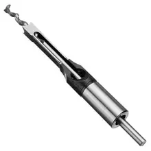 6mm Woodworking Square Hole Drill High-speed steel HSS Square Hole Saw Mortise Chisel Wood Drill Bit with Twist Drill DYI Tool