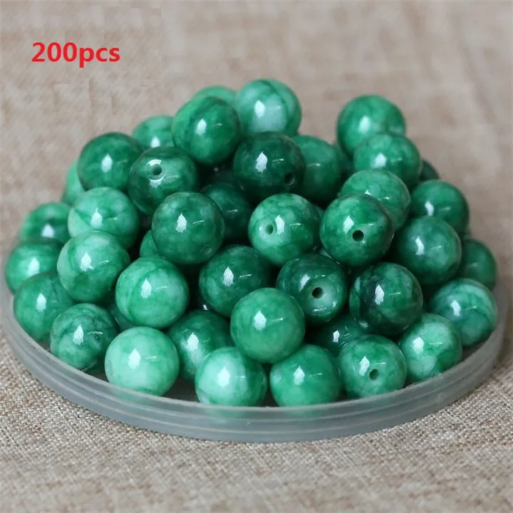 5  Natural Stone Loose Beads Multicolor 8-16mm Jade Stone Beads For Bracelet Jewelry Making Bead Necklace Diy Jewelry Accessories
