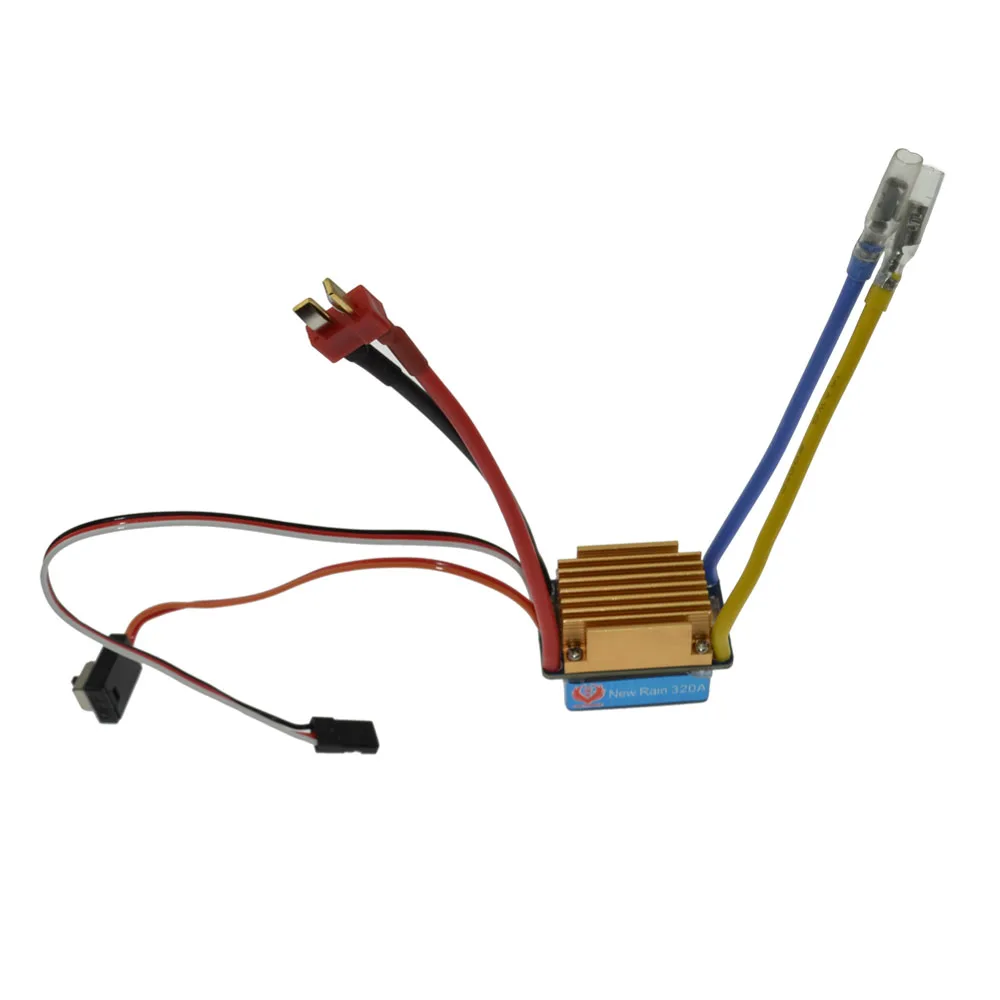 Waterproof Brushed ESC 320A 3S with 5V 3A BEC T Plug For 1/10 RC Caresc 320abrushed escesc