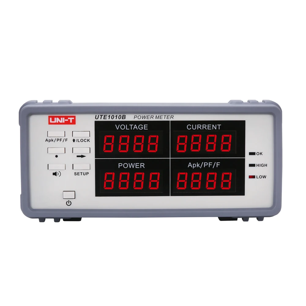 

Uni-t UTE1010B Bench True RMS Voltage Current Digital Power Factor & Power Meter Analyzer Range 3000W RS232