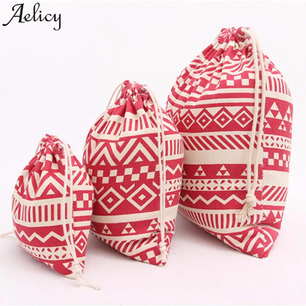 Aelicy сумка 2018 Женская и мужская Национальная ветряная полоска на шнурке для