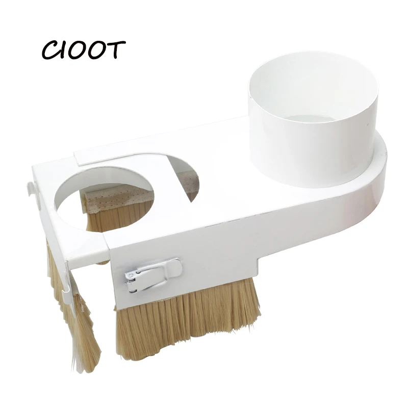 CNC Dust Cover Collector Brush 65 100mm diameter easy clearing For cnc