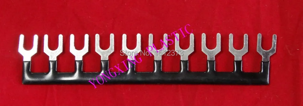 

10pcs/lot terminal block wire ferrules TBC20 10 position