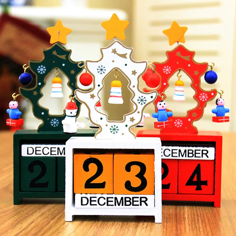 Новогодний Адвент-календарь DIY navidad дерево Календарь украшения Рождественские украшения для дома Адвент-календарь подарок на год