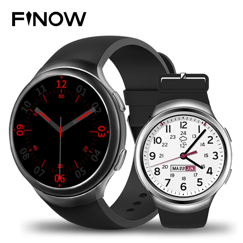 Finow X3 плюс Смарт часы Android K9 Беспроводные устройства 5.1 MTK6580 1 ГБ + 8 4 ядра SmartWatch