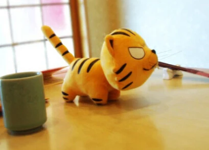 

Aisaka Taiga ToraDora! Tiger X Dragon Taiga Tiger Plush Doll Stuffed toy 25cm Plush Toys