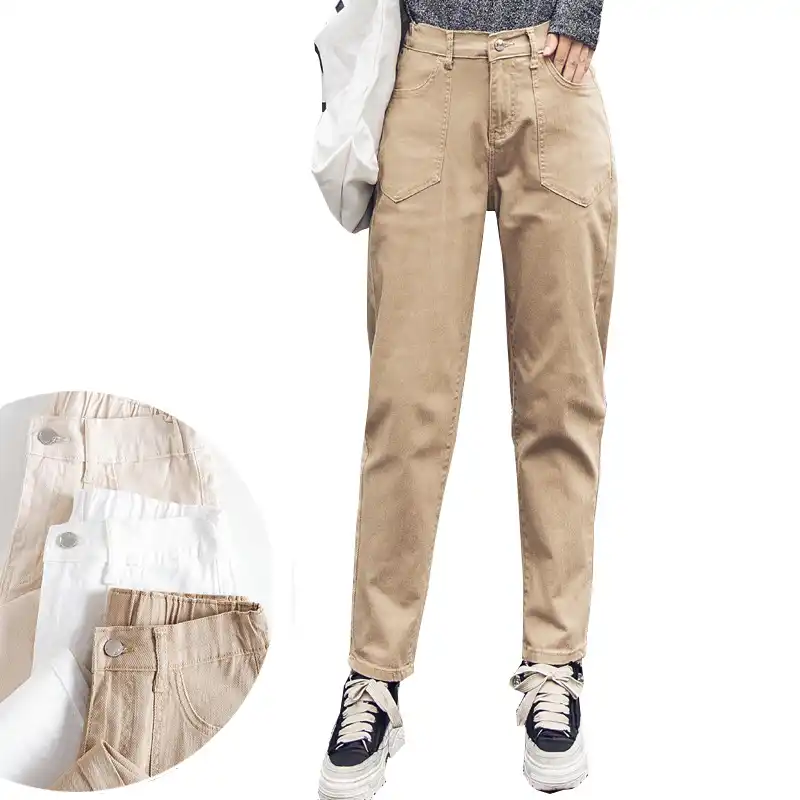 khaki jeans womens plus size