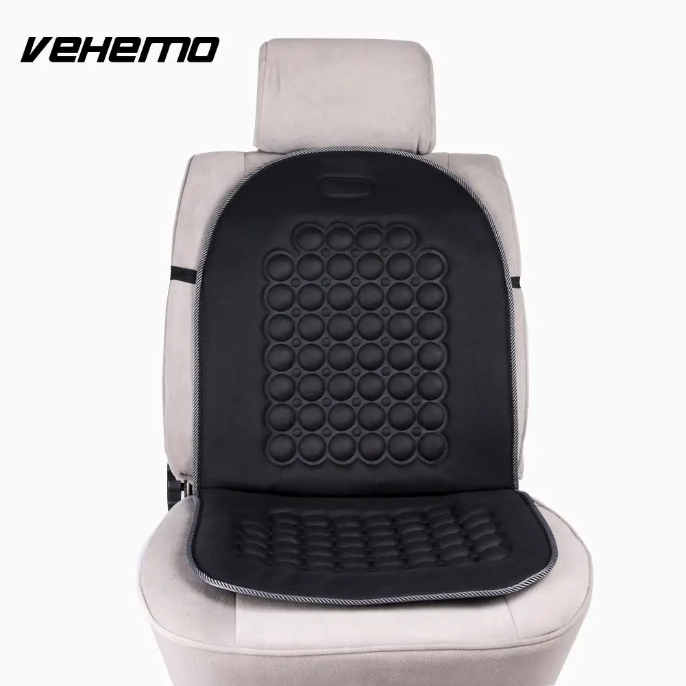 Car Bubble Seat Cushion Therapy Beads Home Office Black Pad Universalin Seat Supports