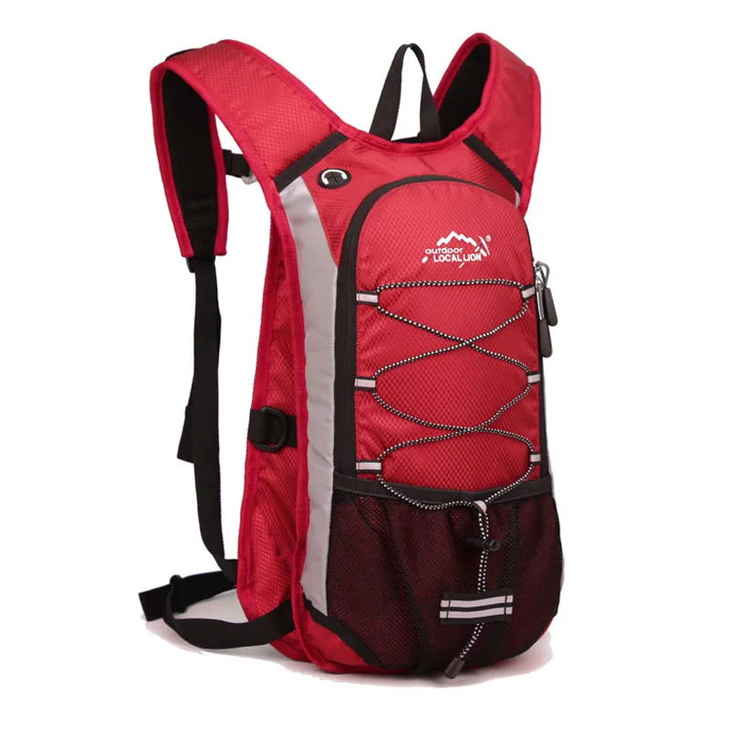 Местный лев 12л велосипедный рюкзак дорожный MTB сумка ранец походный спортивный рюкзак велосипедный рюкзак сумка - Цвет: Red