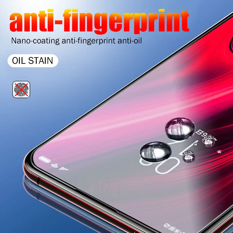 9D полное покрытие экрана протектор для Xiaomi Redmi K20 Pro Note 7 5 6 6A GO закаленное стекло mi 9