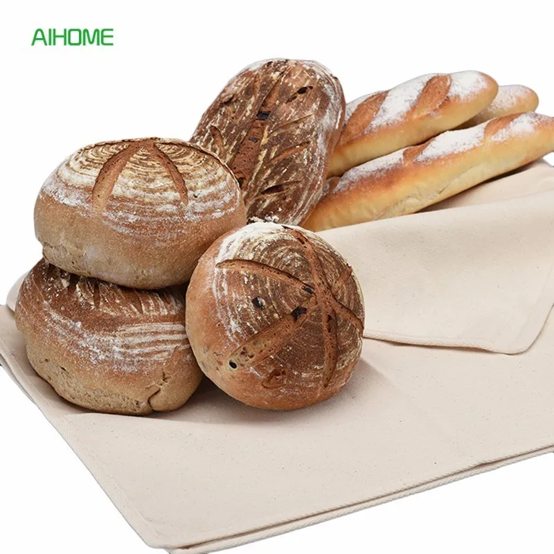 S L Rectangular Bakery Couche Dough Proofing Cloth Bread Proving Cloth Fermentation Baguette Baking Tools