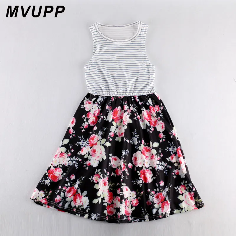 MVUPP одинаковые Семейные платья для мамы и дочки; одежда в полоску; платье для мамы и дочки; одежда для родителей и детей