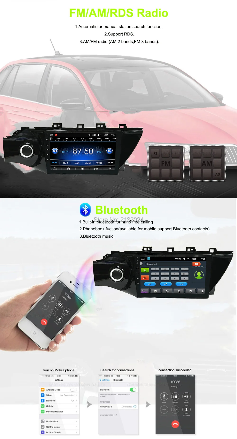 Clearance Funrover 9" Android 8.0 2 din Car radio multimedia player for Kia K2 RIO 2017 2018 radio GPS Navigation navi autoradio RDS EQ BT 6