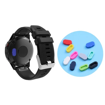 

10pcs/lot new Dust Proof Cap Wristband Port Protector Resistant And Anti-dust Plugs For Garmin Fenix 5/5X/5S