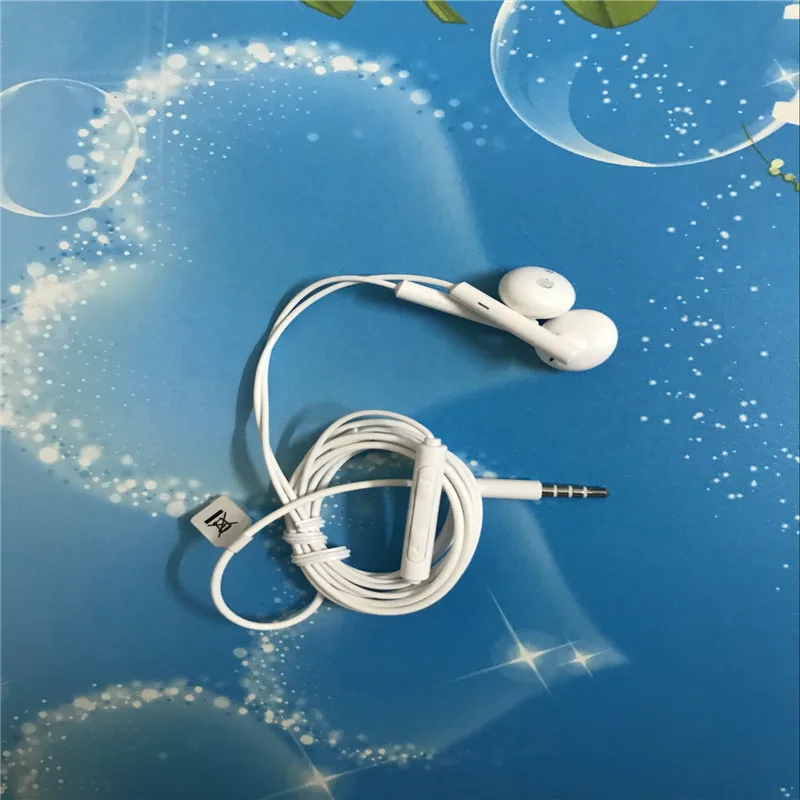 Am115 3,5 мм наушники-вкладыши бас стерео гарнитура Handsfree музыка спортивные наушники с микрофоном для huawei MP3 samsung PK S8 S6 S7 S4 - Цвет: White with bag