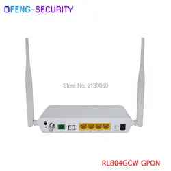 1 шт. GPON ОНУ 1GE + 3FE + WI-FI + CATV + WDM индивидуальные ОНУ gpon одного волокна