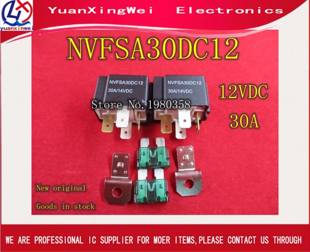 Прямое реле nvfsa30dc12 высококачественное 4-контактное автоматическое 30 А с