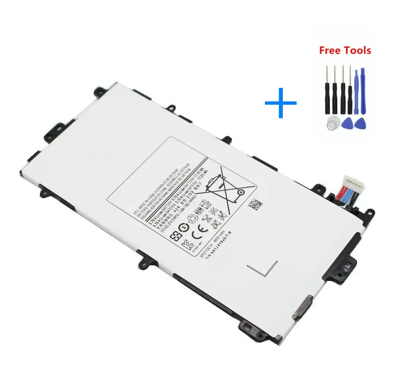 

1x 4600mAh SP3770E1H Replacement Battery For Samsung Note 8.0 8" / 510 Note 8 8.0 3G GT-N5100 N5100 N5120 N5110 + Repair Tools