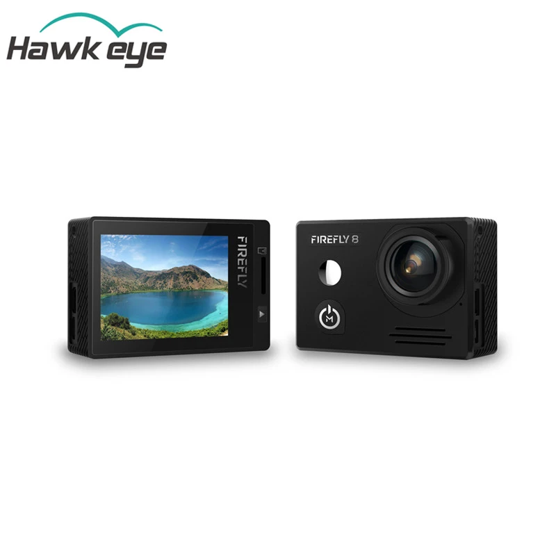 

Hawkeye Firefly 8 2160P 170 Degree Wide Angle Blue&tooth WiFi HDR FPV Action Camera Built-in Microphone Camera For RC Drone