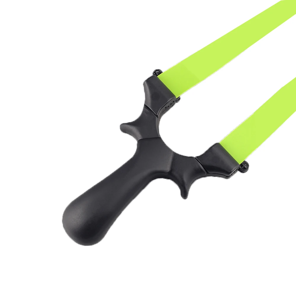 

Slingshot Catapult Spring Fast Pressure Four Fiber Sling shot with 3 pcs Rubber Band for Outdoor Sports Hunting Shooting
